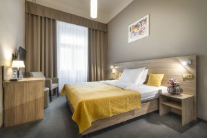 Jednolůžkový pokoj | Hotel Atlantic Praha 