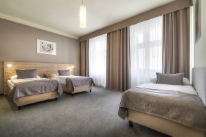 Drei-Bett-Zimmer | Hotel Atlantic Prag