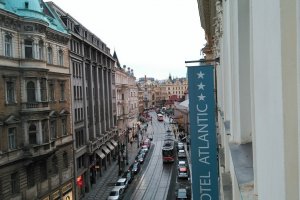Na Pořící Straße | Hotel Atlantic Prag