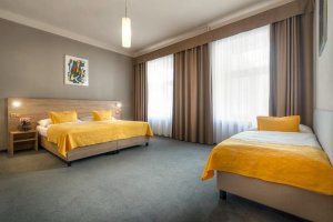 Drei-Bett-Zimmer | Hotel Atlantic Prag
