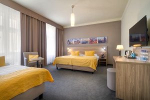 Třílůžkový pokoj | Hotel Atlantic Praha 1