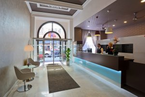 La reception | Hotel Atlantic Praga