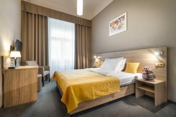 Jednolůžkový pokoj | Hotel Atlantic Praha