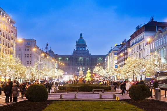 Vánoční trhy na Václavském náměstí  | Hotel Atlantic Praha 
