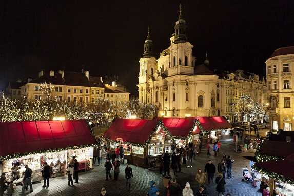 Weihnachtsmarkt - Altstädter Ring | Hotel Atlantic Prag